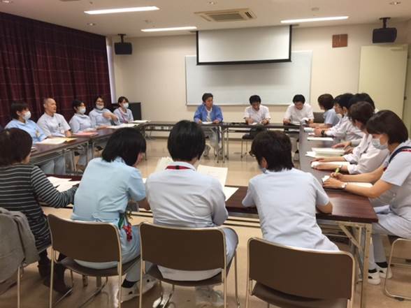 月1回の緩和ケアチーム委員会:第1木曜日